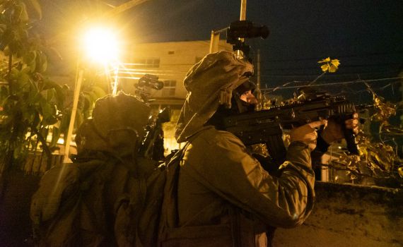 שובר גלים: 11 מבוקשים ותחמושת נתפסו ביהודה ושומרון