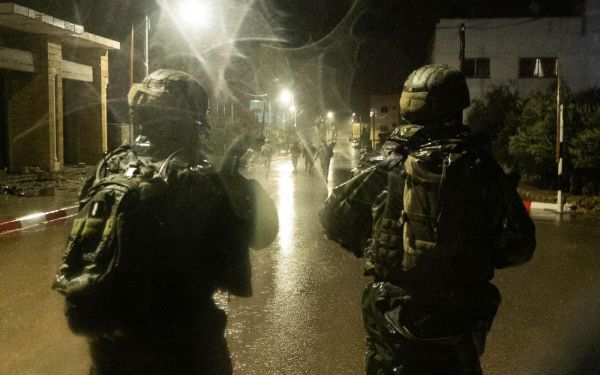 בגשם שוטף: פשיטה לילית על מוקדי טרור עממי