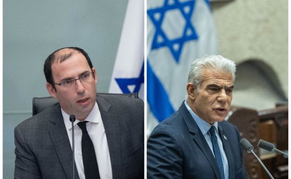 לפיד לא מגנה את תקיפת רוטמן: "כותב שטויות"