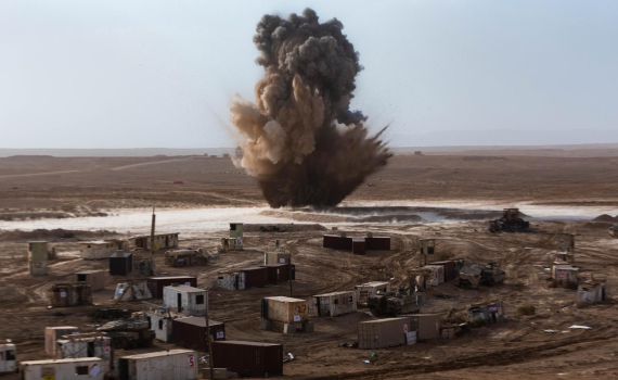 צפו: תרגיל אש חיה של סק"ם – סדרת הקרב המשולב