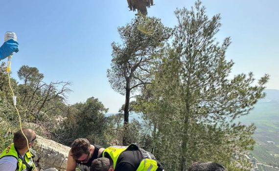 תאונה קשה בתבור: בת 40 במצב קשה פונתה במסוק