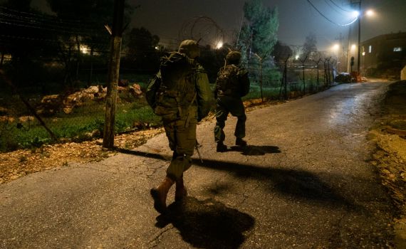 פעילות בג'נין: כוחות הביטחון עצרו 2 פעילי טרור