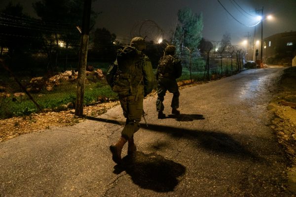 פעילות בג'נין: כוחות הביטחון עצרו 2 פעילי טרור