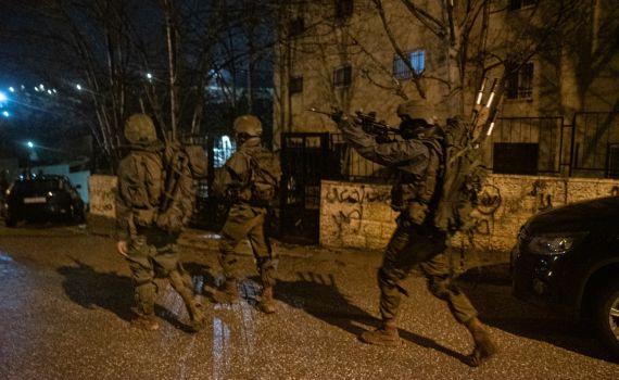 תיעוד מפעילות הכוחות: צה"ל עצר 7 מבוקשים ביו"ש