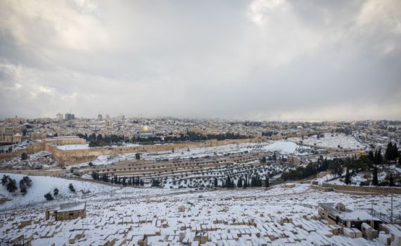 שבוע משוגע; השלג בדרך לירושלים? תחזית מזג אוויר לשבוע הקרוב