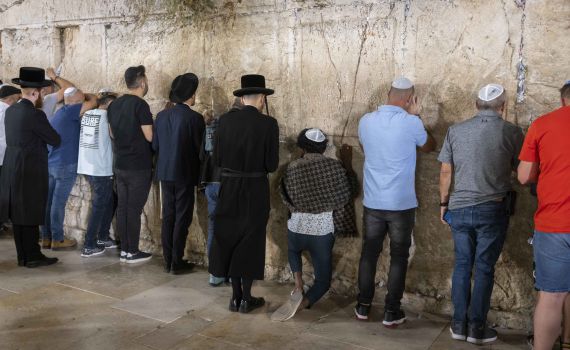 פרובוקציה בכותל: הגיעה לרחבה בלבוש מינימילי