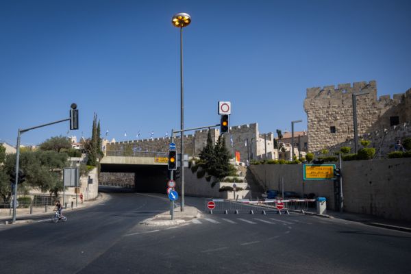 אל תגיעו: אלה הכבישים שיסגרו הערב בירושלים