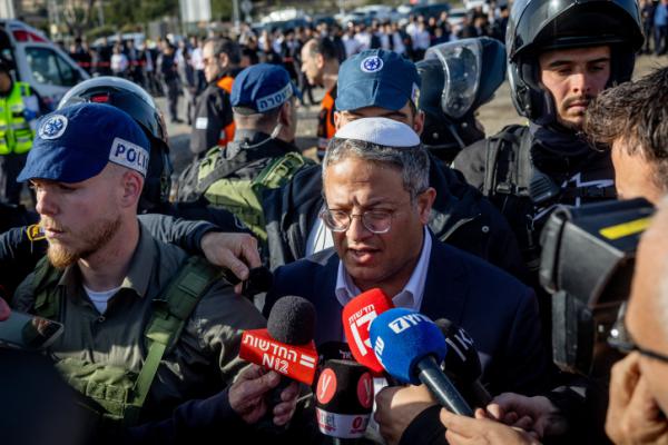 השר בן גביר הנחה להיערך למבצע "חומת מגן 2"