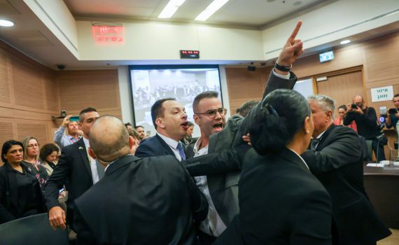 סמוטריץ' על התפרעות האופוזיציה: "כוחנות אלימה"