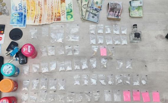 פשיטת ענק: נתפסו סמים בשווי מאות אלפי שקלים