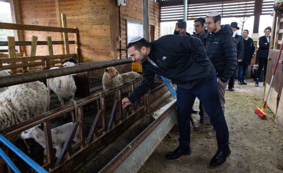 ”אמיצים”: השר וסרלאוף ביקר בכפר הנוער החרדי