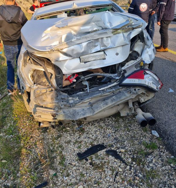 פצוע אנוש בתאונת דרכים קשה בשומרון