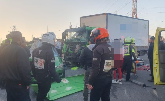 תאונה קטלנית: הרוג ופצוע קשה במגדל העמק
