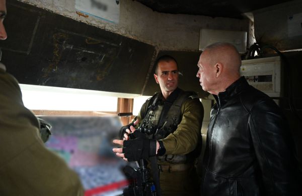 "הישג מרשים": שר הביטחון גלנט סייר בגזרת שכם