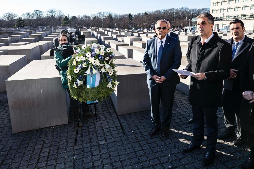 אלי כהן בגרמניה: "נילחם בכל גילויי האנטישמיות"