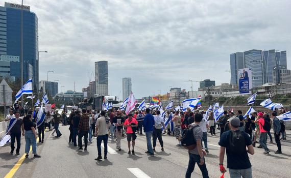 לא סופרים את המפכ"ל: נתיבי איילון שוב נחסמו