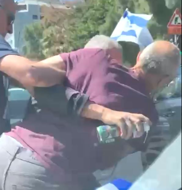 מראות שלא רצינו לראות: מכות עם מפגינים בתל אביב