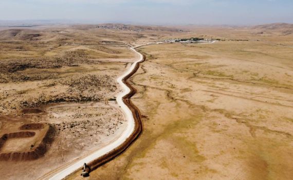צה"ל סיים את הקמת המכשול במדבר יהודה
