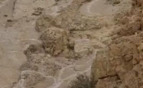 מזג האוויר החורפי: זרימות ראשונות בנחלי הדרום. צפו