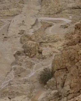 מזג האוויר החורפי: זרימות ראשונות בנחלי הדרום. צפו