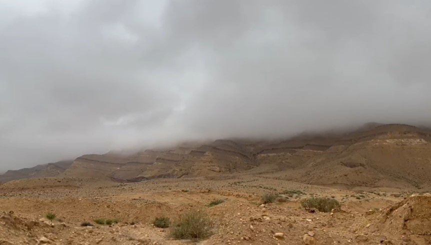 תופעת הטבע המרהיבה שנוצרה בדרום. צפו