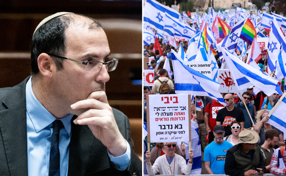 הפנים של רוטמן ויריב לוין אומרות הכל | היום בתמונות