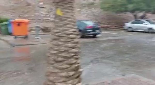 המערכת החורפית הגיעה גם לדרום: צפו בגשם באילת