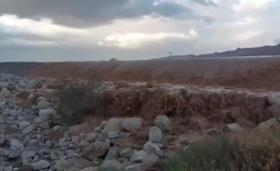 אחרי הגשם: הגל הראשון של השיטפון בנחל חבר. צפו