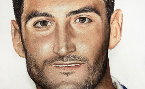 הציור המרגש של אור אשכר. "לנצח יאיר"