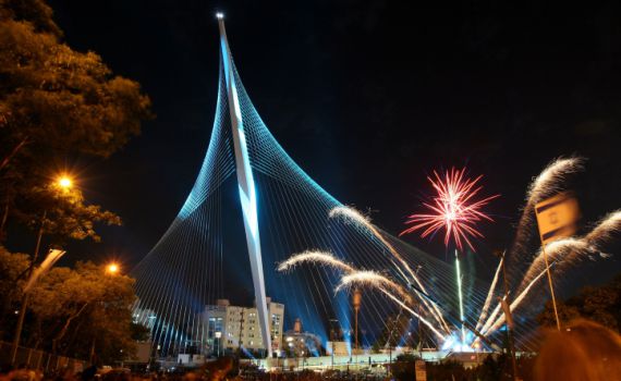 ירושלים תפעיל זיקוקים שקטים ביום העצמאות