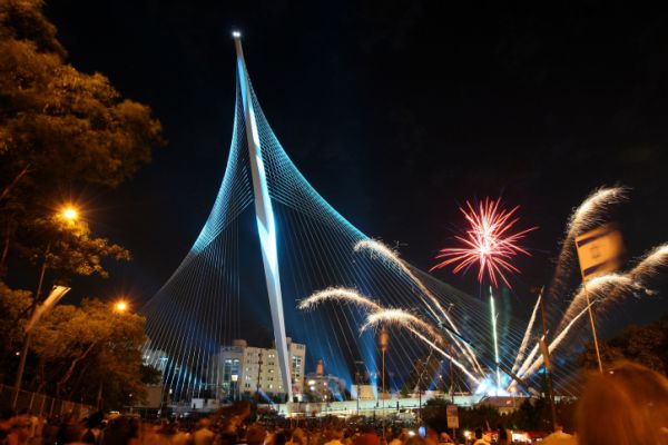 ירושלים תפעיל זיקוקים שקטים ביום העצמאות