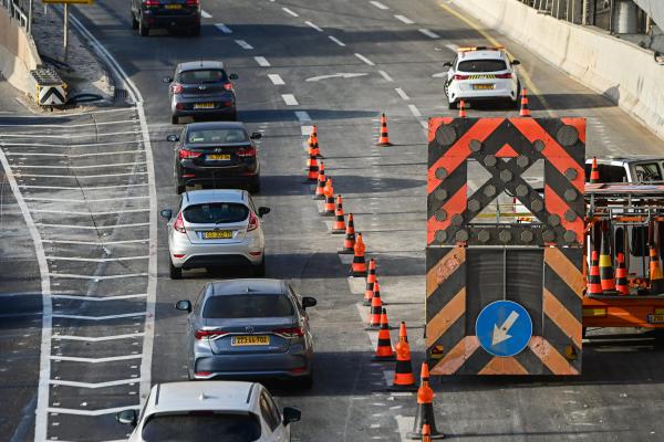 במהלך הלילה: ייחסם לתנועה מקטע באיילון צפון באזור בת ים