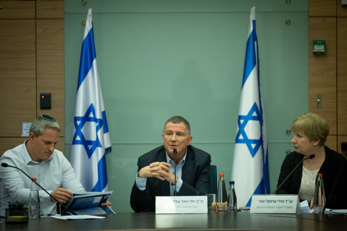 אדלשטיין בכנסת: "צעד אחורה לא ישנה את כיוון הספינה"