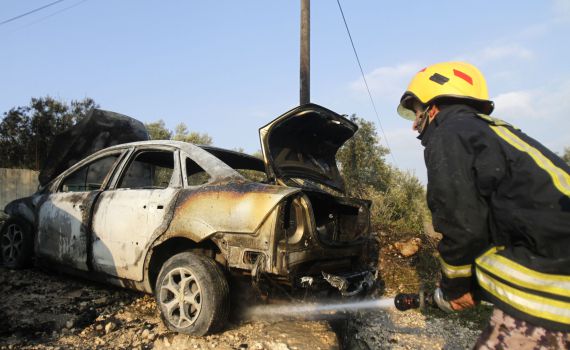 פיצוץ הרכב בצומת מגידו: ביה"ח עדכן על מצב הפצוע