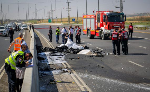 2 הרוגים מהתרסקות מטוס קל במהלך השבת