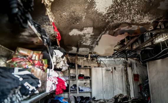 הפועל ת"א מגיבה לשריפה: 'שעה קשה, קוראים לאיפוק'