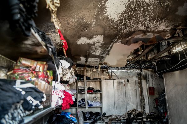 הפועל ת"א מגיבה לשריפה: 'שעה קשה, קוראים לאיפוק'