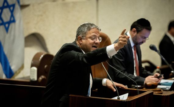 מהומה בכנסת: האופוזיציה התנפלה על בן גביר. צפו