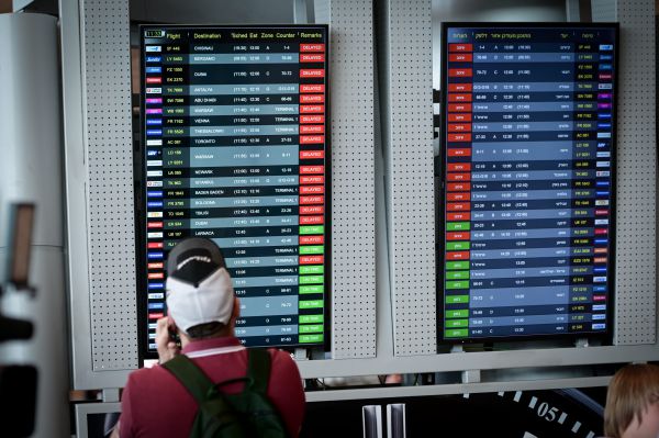 שעות לתוך ההשבתה: עומסים גדולים בנתב"ג