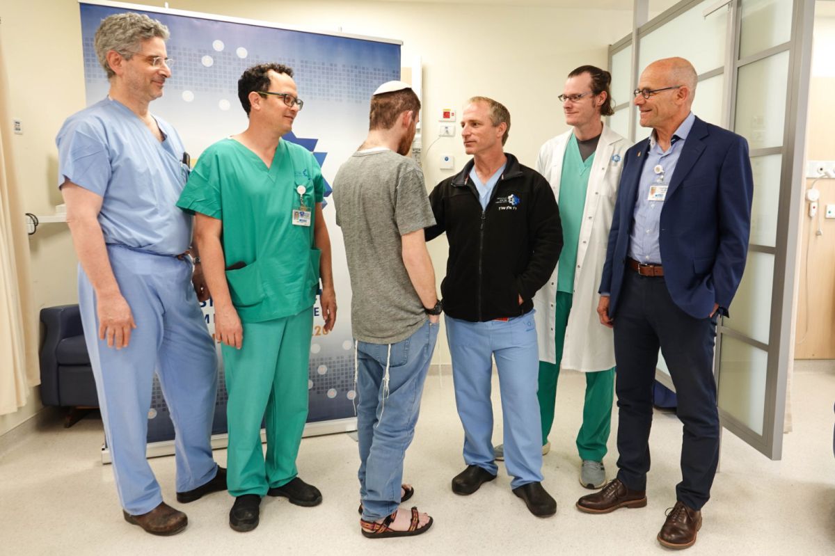 בלתי נתפס: סגן נדב משתחרר מבית החולים