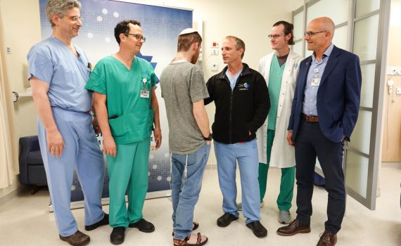 בלתי נתפס: סגן נדב משתחרר מבית החולים