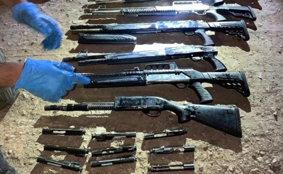 ברגע האחרון: סוכלה הברחת נשק בבקעת הירדן