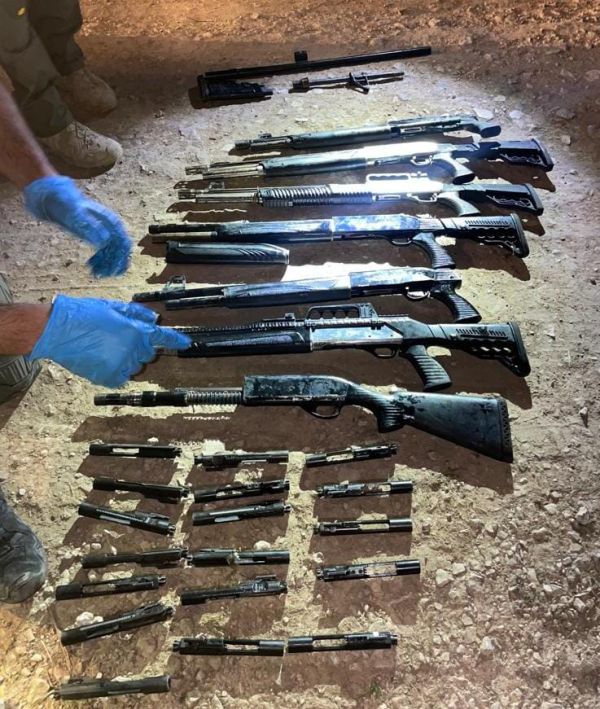 ברגע האחרון: סוכלה הברחת נשק בבקעת הירדן