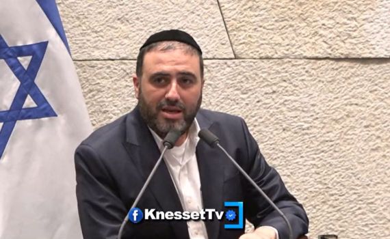 ביום השנה: הח"כ הקריא את התפילה של הרבי מליז'נסק