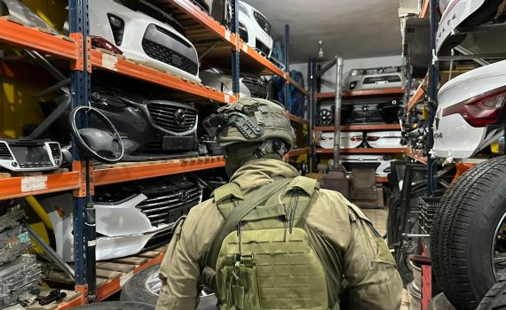 פשיטה מוצלחת: נתפסה כנופיית גנבי רכב פלסטינים