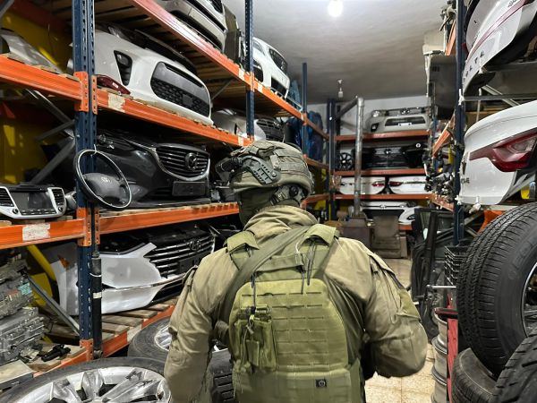 פשיטה מוצלחת: נתפסה כנופיית גנבי רכב פלסטינים