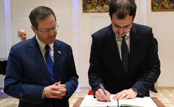 התקבל כתב ההאמנה של שגריר אזרבייג'ן בישראל