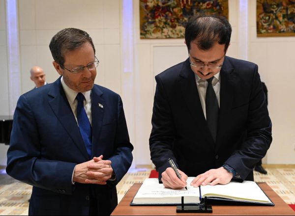 התקבל כתב ההאמנה של שגריר אזרבייג'ן בישראל
