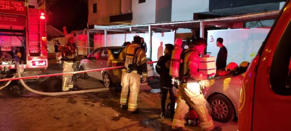 הרוג ו-4 פצועים בשריפה שפרצה בבניין מגורים בת"א