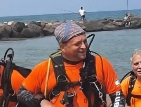 מקרה טרגי: אנדריי פיירברג טבע למוות בתאונת צלילה